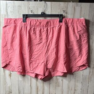 Old Navy Active StretchTech Shorts in Pink 4X NWT!